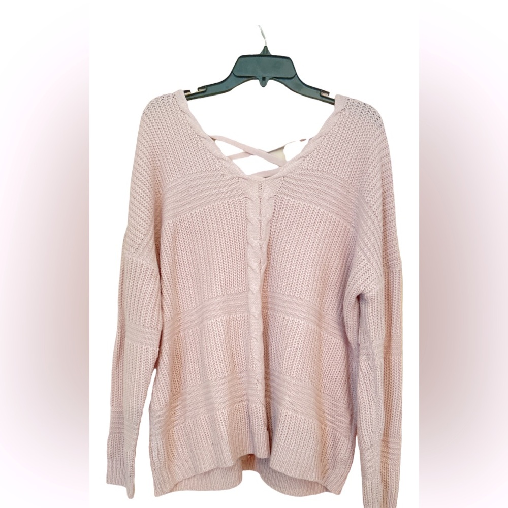 Full Circle Trends Pink Sweater